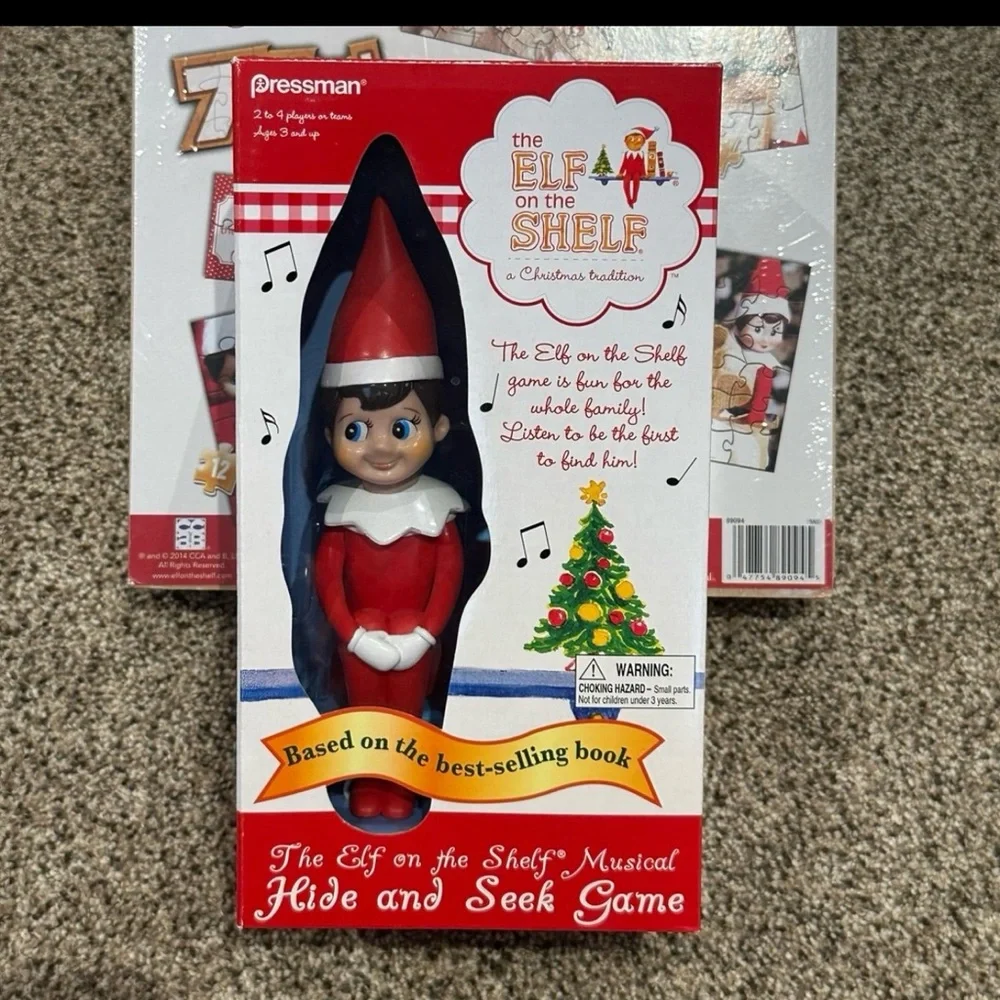 ELF on the SHELF Musical Hide & Seek Game NEW extremely rare!! Don't miss it!